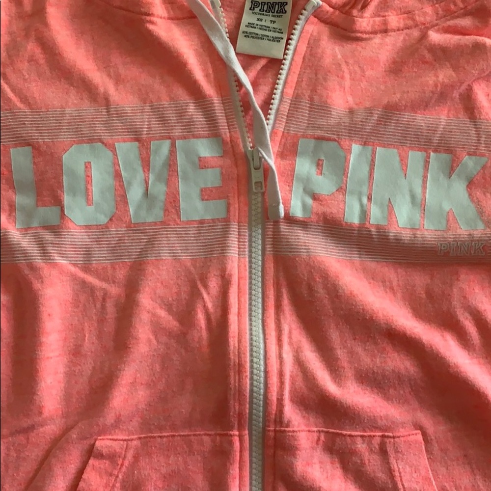Victoria Secret PINK Zip-up Hoodie - Picture 3 of 4